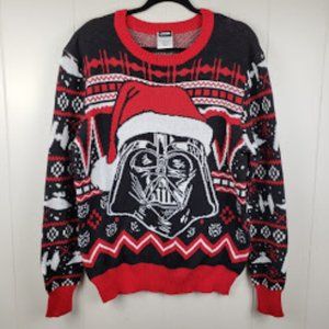 Star Wars Darth Vader Holiday Ugly Sweater Black